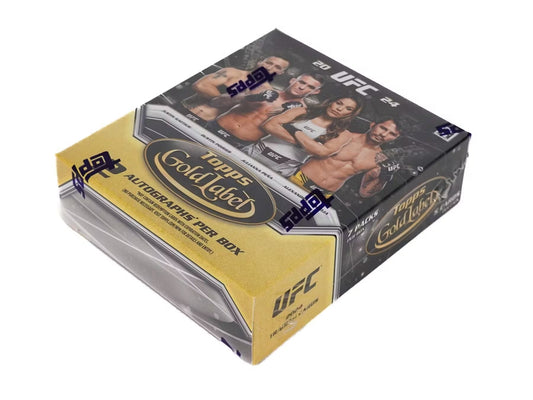 Unleash the Thrill of UFC Collecting with the 2024 UFC Gold Label Hobby Box