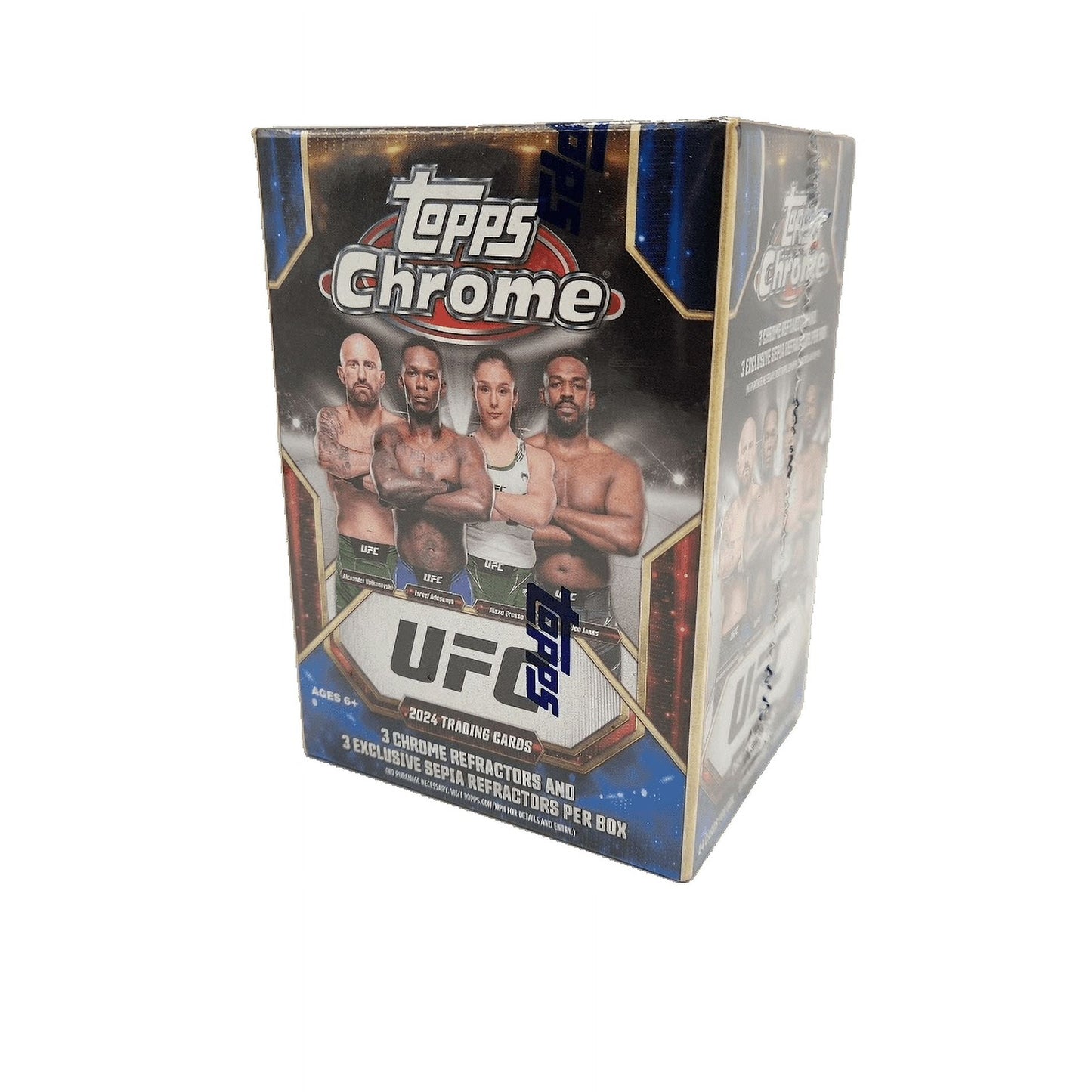 Unleash the Excitement with the 2024 Chrome UFC Blaster Box Trading Cards - Collect Autographs, Inserts, and More!