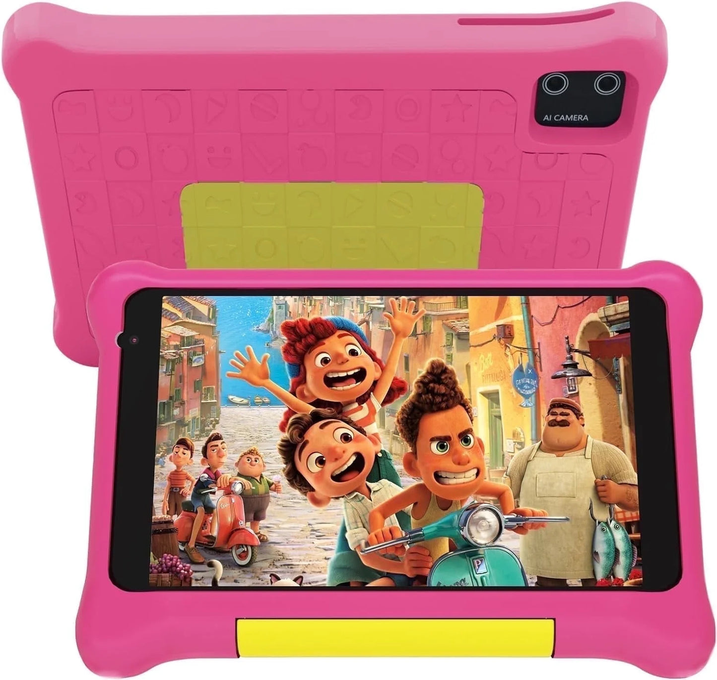 Ultimate Kids Tablet - 7-Inch Android 13 with Allwinner Quad Core, 5GB RAM, 32GB Storage & Parental Controls - Blue