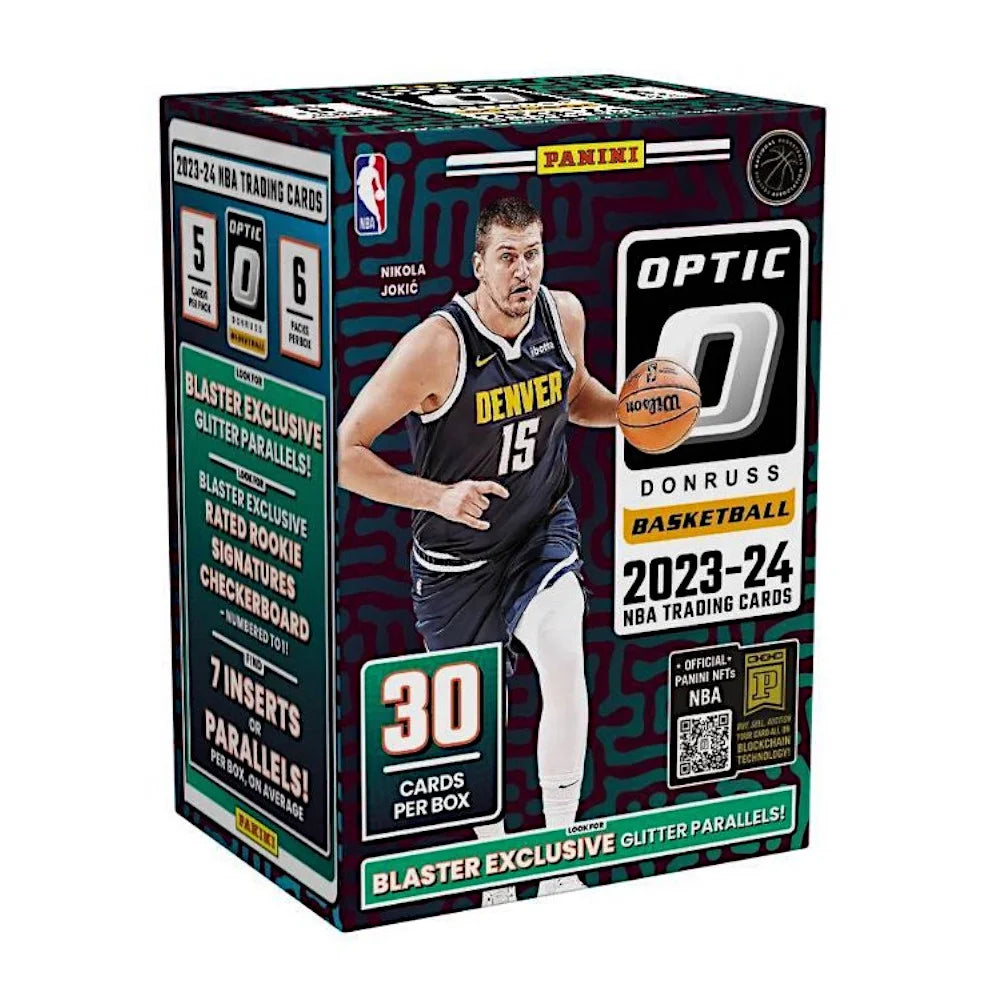 Elevate Your Collection with the 2023-24 NBA Donruss Optic Basketball Trading Cards Blaster Box