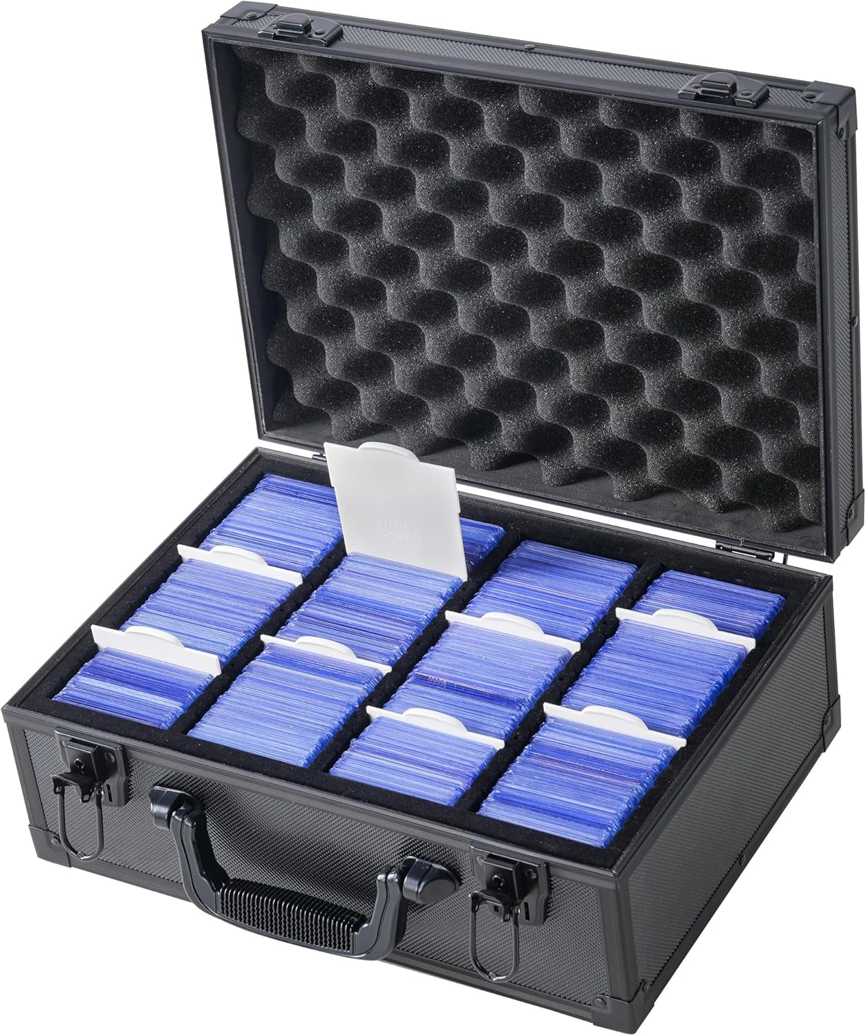 Premium Toploaders Storage Box - Durable Hard Case for 3" x 4" 35Pt Rigid Card Holders, Ideal for Trading and Sports Cards
