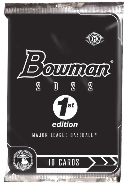 Unleash Excitement with the MLB 2022 Bowman Baseball 1st Edition HOBBY Box - 24 Packs of Trading Card Treasures!