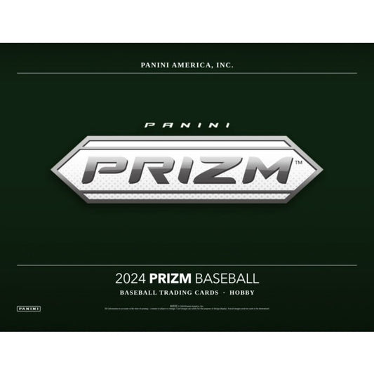Unleash the Excitement with the 2024 Prizm Baseball Hobby Box - Featuring 3 Autographs, 12 Inserts & 22 Base Prizms!