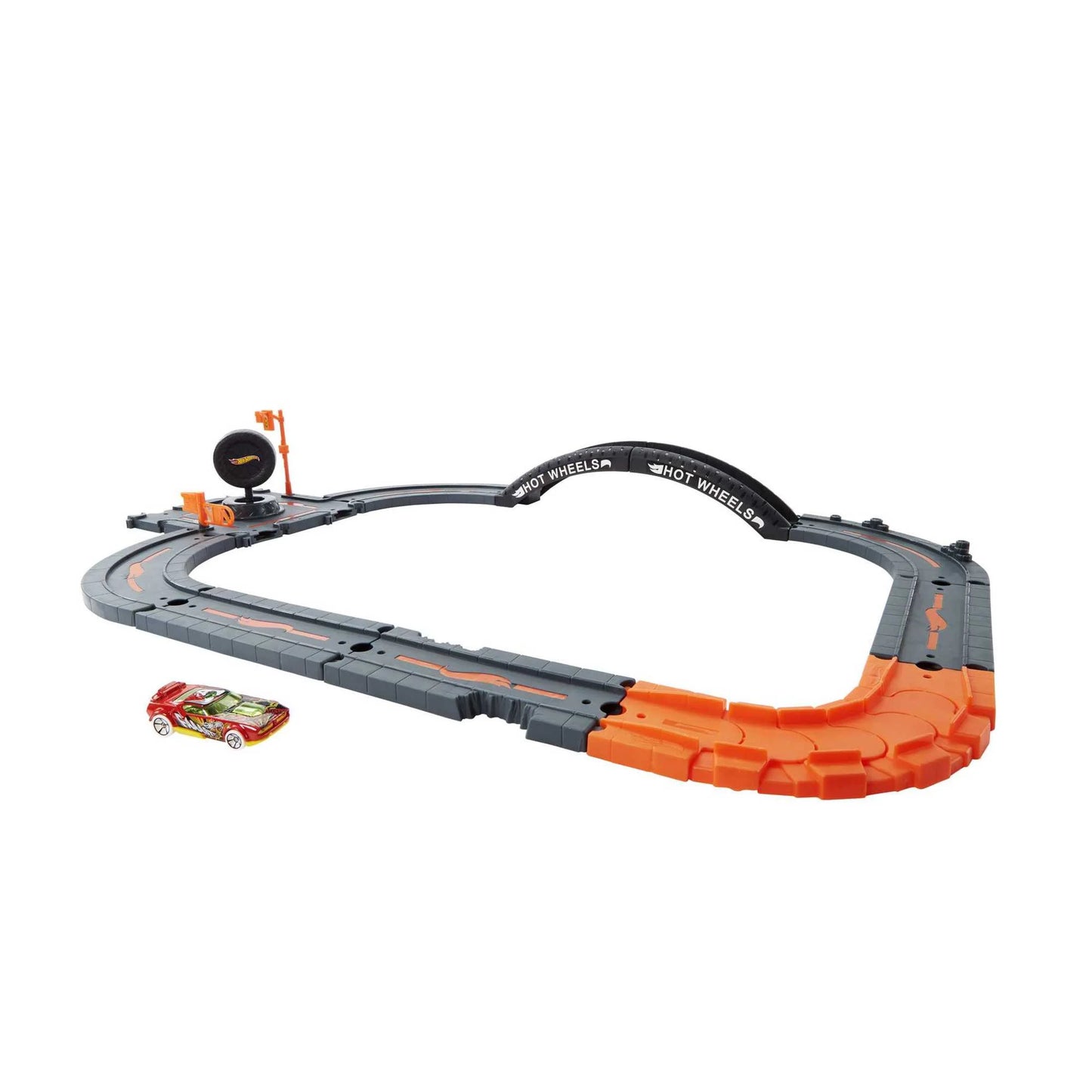 Build Your Dream Hot Wheels City with the Ultimate Track Pack - 10 Pieces & 1:64 Scale Car for Endless Fun!