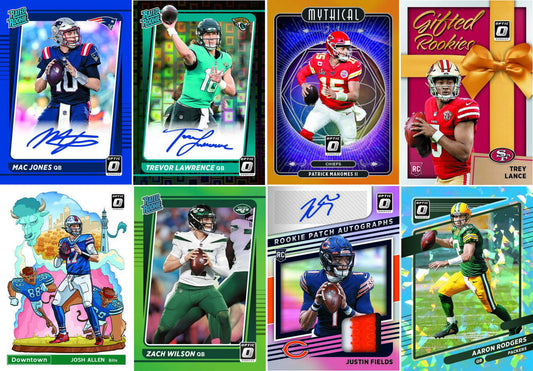 Unleash Your Collection with the 2021 Donruss Optic NFL Football Hanger Box - Featuring Patrick Mahomes and Exclusive Rookie Cards!