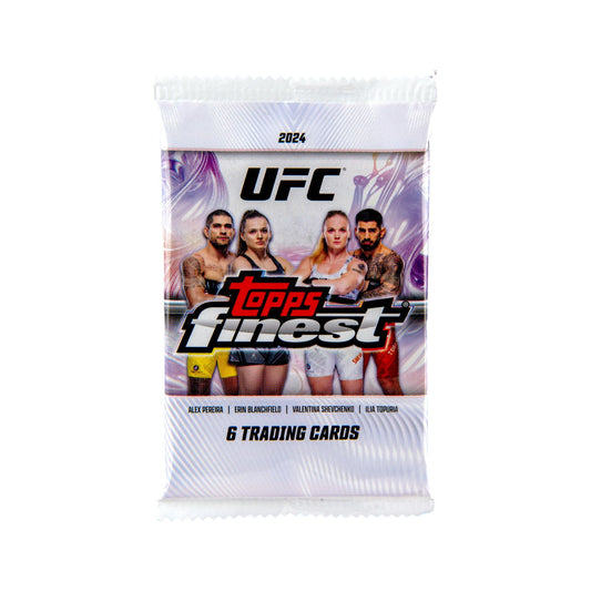 Unleash the Excitement with the 2024 UFC Finest Trading Cards Mega Box - Collect Exclusive Autographs!