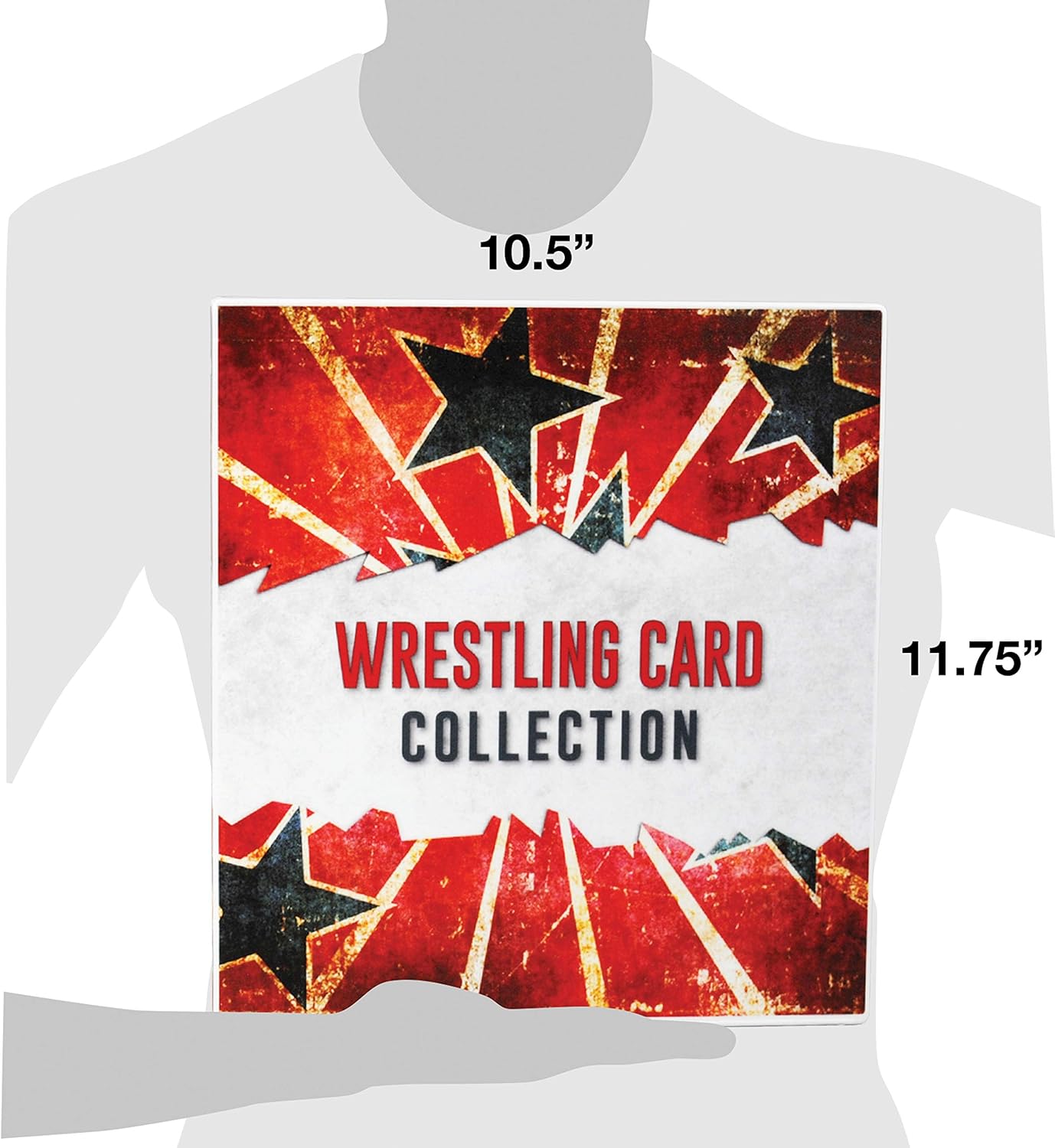 WWE Wrestlemania Card Storage Binder - Stylish Organizer with 20 Pages for Avid Collectors!