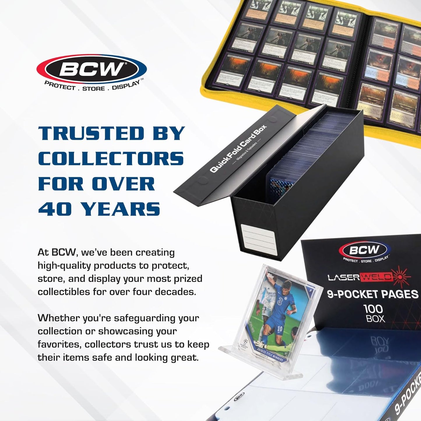 Ultimate Monster Box - 1Ct Trading Card Storage Solution | Holds Up to 3200 Cards for Sports & Gaming Collectors