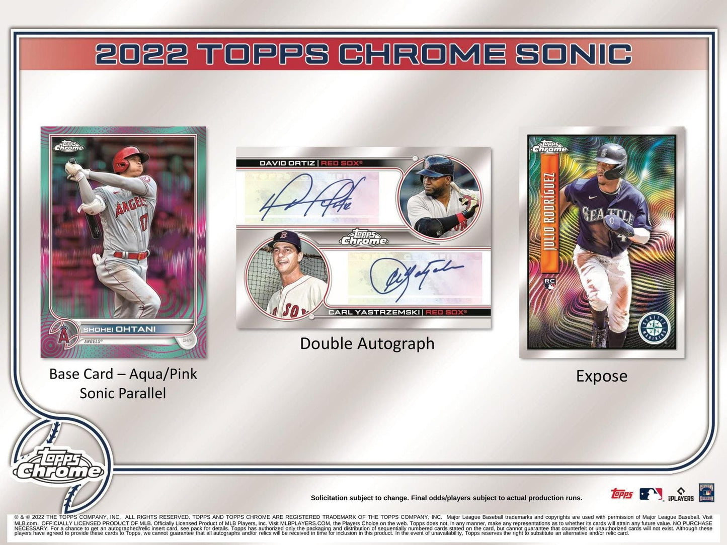 Unleash Your Inner Collector with the MLB 2022 Chrome Sonic Baseball Trading Card HOBBY LITE Box - 16 Packs of Excitement!