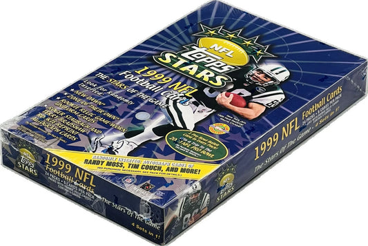 Unleash the Passion of the Game with the 1999 Topps Stars HTA Football Hobby Box Set – A Collector's Dream!