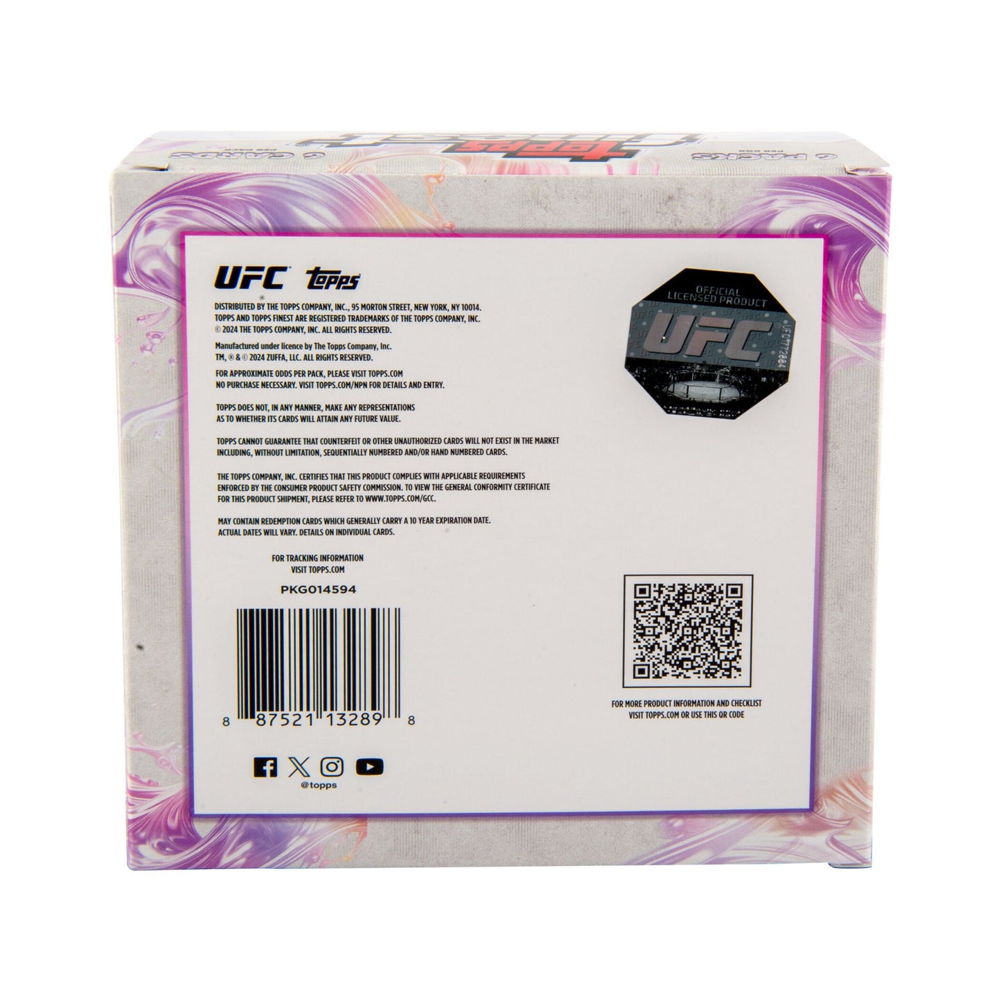 Unleash the Excitement with the 2024 UFC Finest Trading Cards Mega Box - Collect Exclusive Autographs!