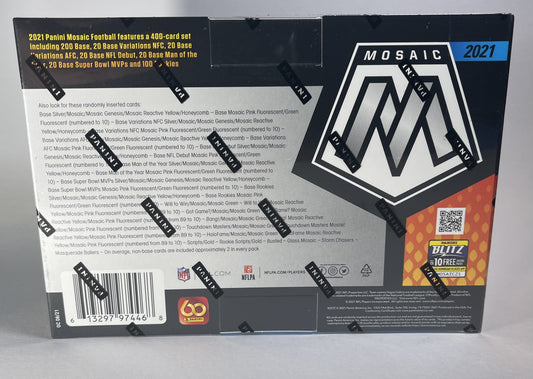Unleash the Excitement with the 2021 Mosaic NFL Football Mega Box - Collect Autographs and Rare Parallels!