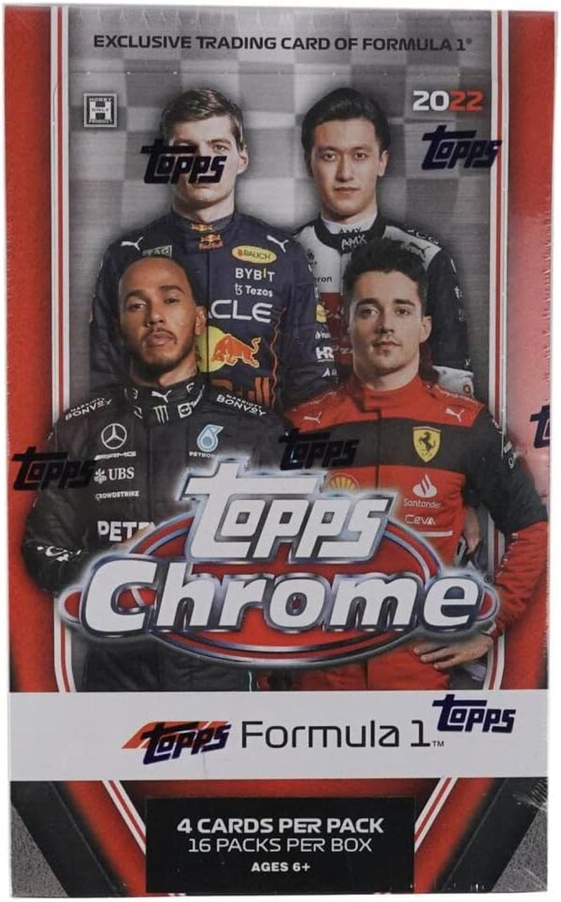 Unleash the Thrill of Racing with the 2022 Topps Chrome Formula 1 Hobby Lite Box
