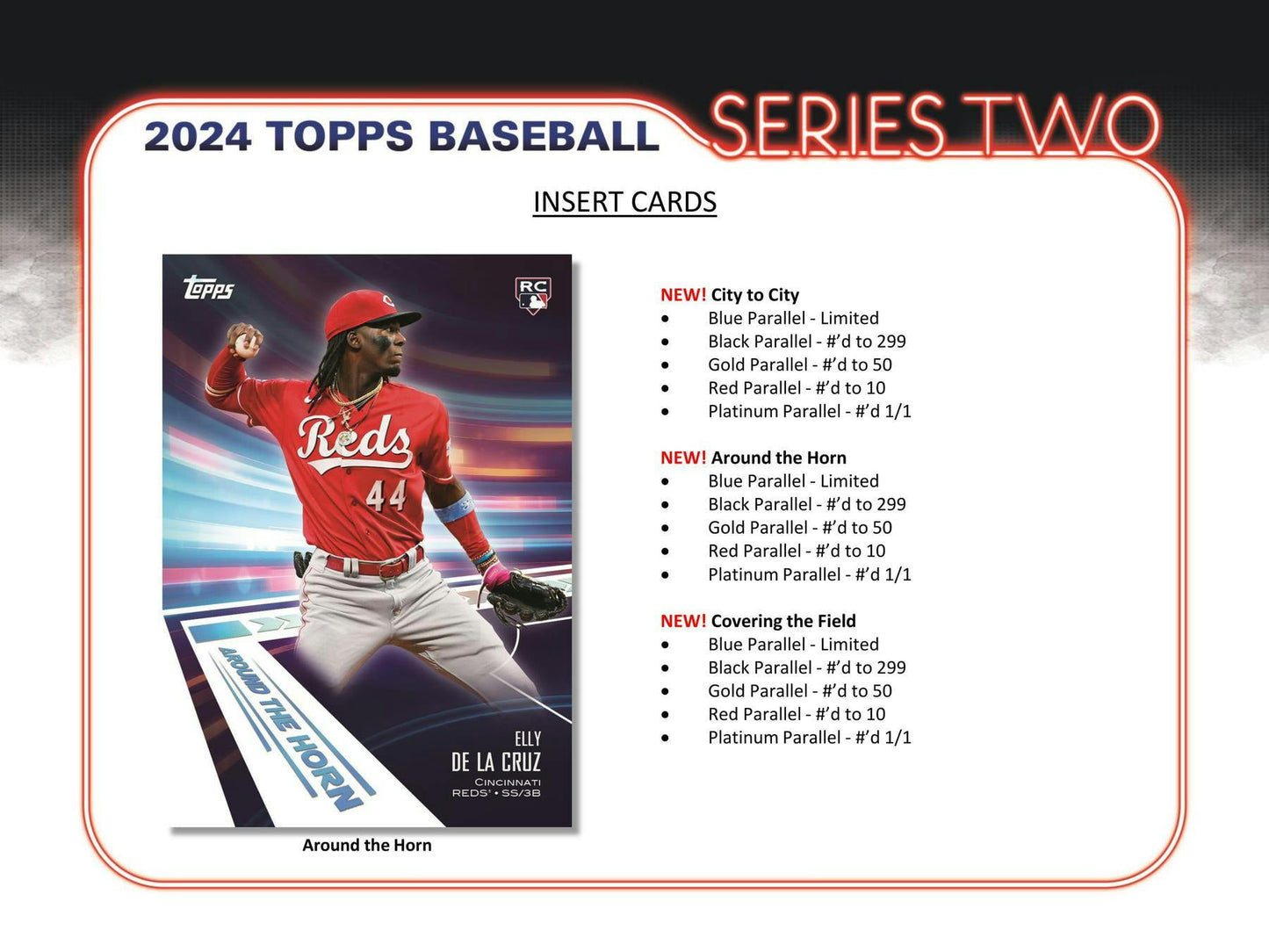 Unleash the Excitement with the 2024 Series 2 Baseball Hobby Box - One Autograph or Relic Card Inside!