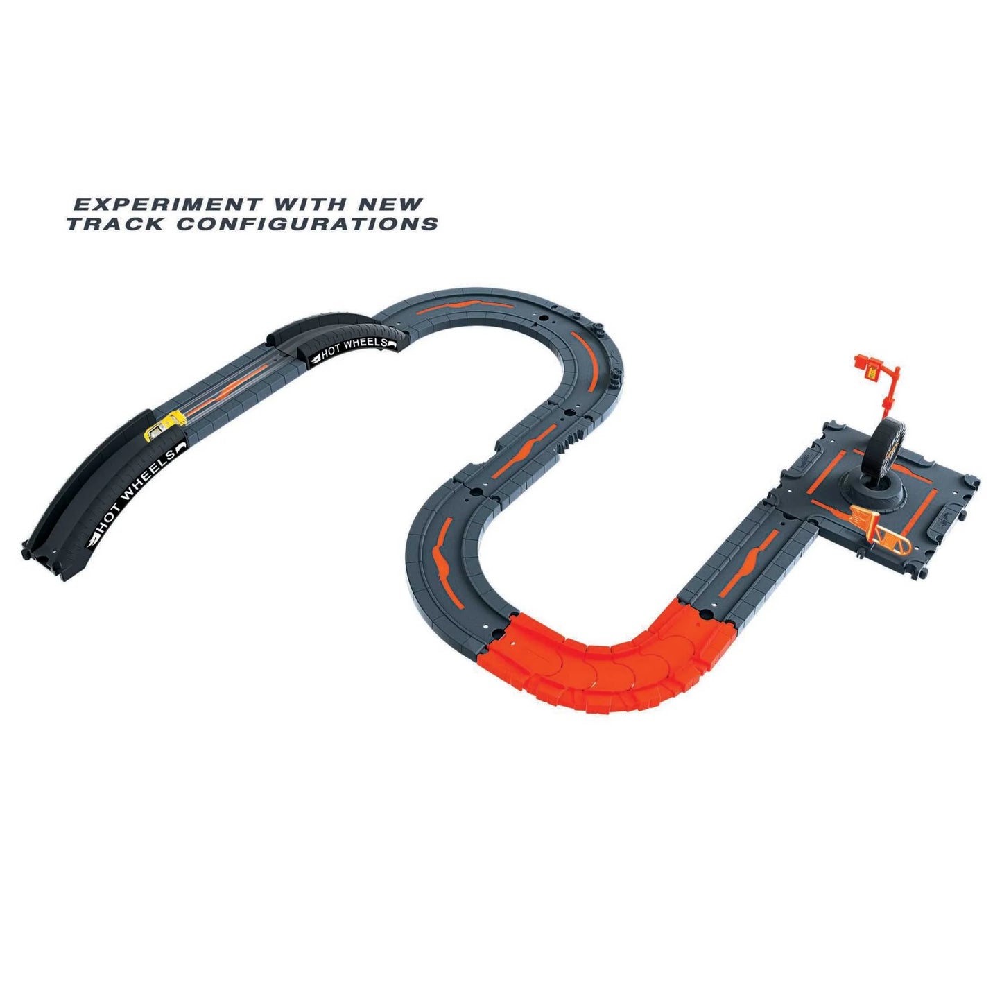 Build Your Dream Hot Wheels City with the Ultimate Track Pack - 10 Pieces & 1:64 Scale Car for Endless Fun!