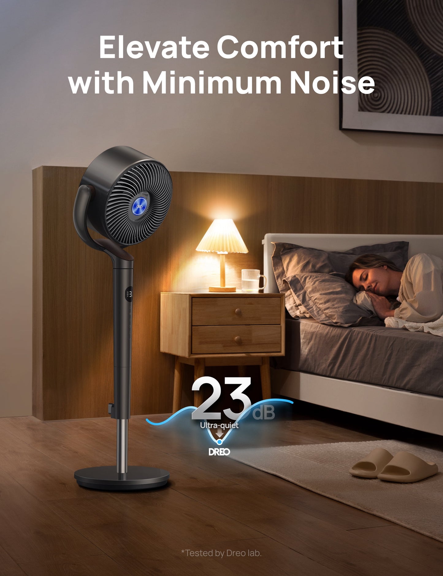 Ultimate Quiet Pedestal Fan with 8 Speeds and 3 Modes - 120° Oscillation, Remote Control, and Adjustable Height for Maximum Comfort