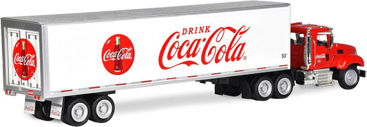 Exquisite 1/50 Scale Coca-Cola 53' Tractor and Trailer Model - A Must-Have for Collectors and Enthusiasts!