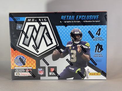 Unleash the Excitement with the 2021 Mosaic NFL Football Mega Box - Collect Autographs and Rare Parallels!
