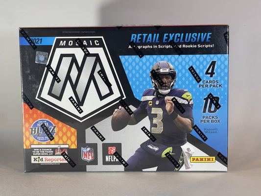 Unleash the Excitement with the 2021 Mosaic NFL Football Mega Box - Collect Autographs and Rare Parallels!