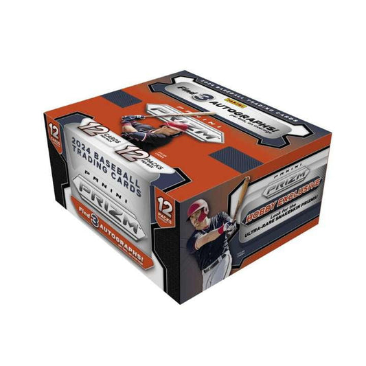Unleash the Excitement with the 2024 Prizm Baseball Hobby Box - Featuring 3 Autographs, 12 Inserts & 22 Base Prizms!