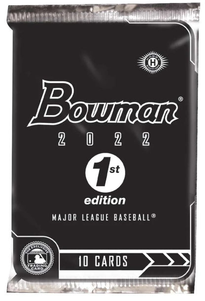 Unleash Excitement with the MLB 2022 Bowman Baseball 1st Edition HOBBY Box - 24 Packs of Trading Card Treasures!