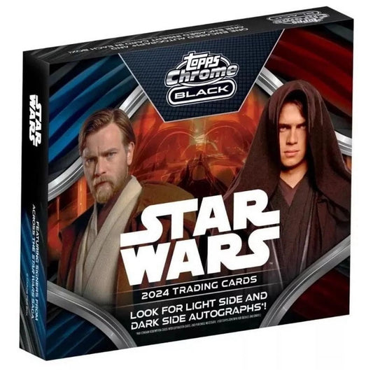 Star Wars Chrome Black Hobby Box 2024 - Exclusive Autographs and Rare Inserts