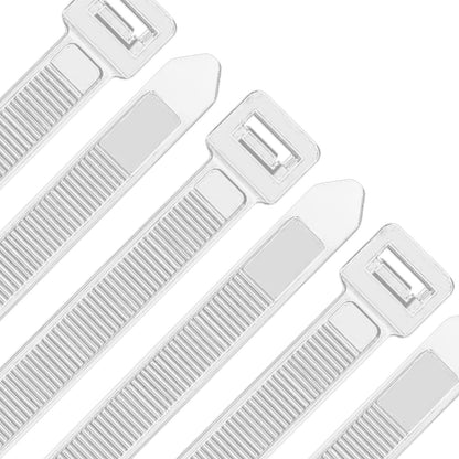 100 Pack of 12 Inch Heavy Duty Black Zip Ties - Durable Cable Management Solution with 120 Lbs Tensile Strength