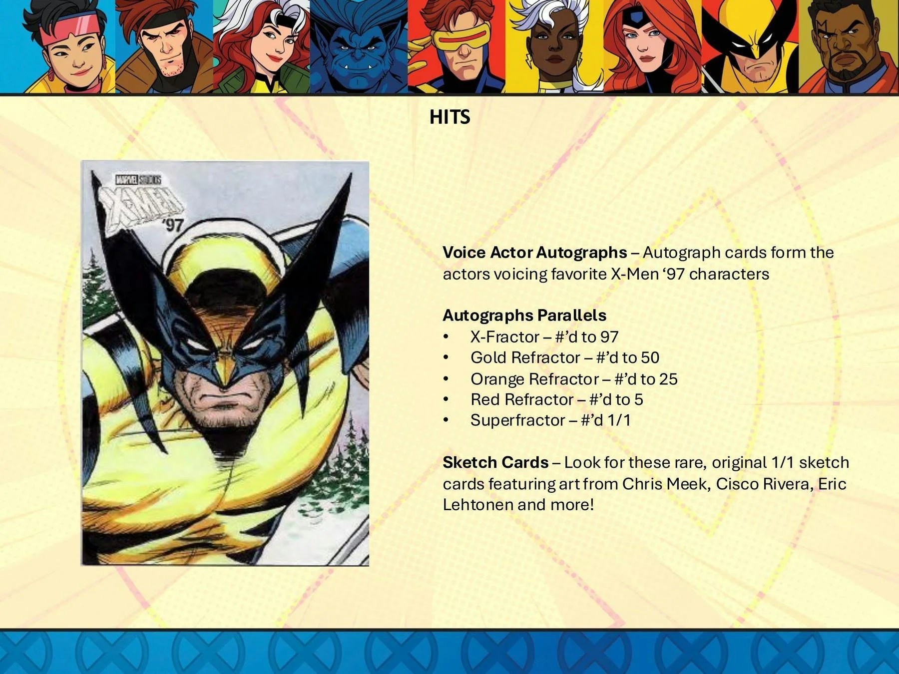 Unleash Your Inner Superhero with the 2025 Topps Finest Marvel X-Men '97 Trading Cards Hobby Box!