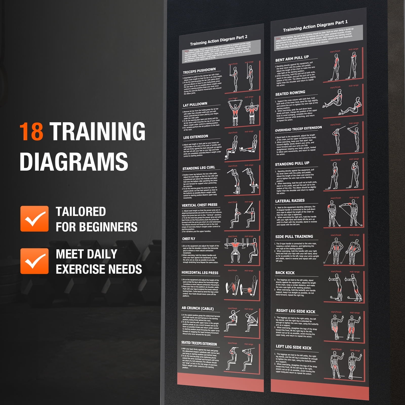 Ultimate Home Gym Station with 150LBS Weight Stack for Comprehensive Body Training