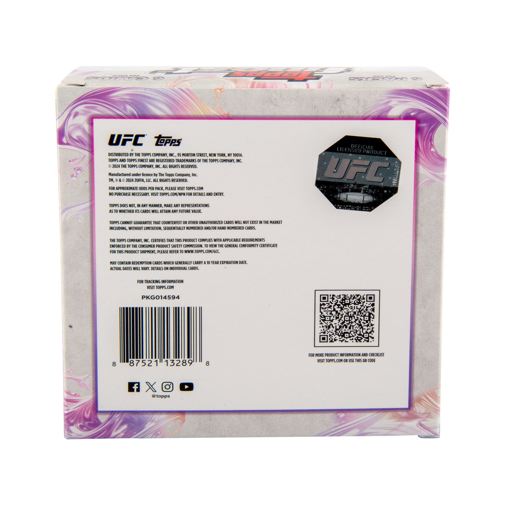 Unleash the Excitement with the 2024 UFC Finest Trading Cards Mega Box - Collect Exclusive Autographs!