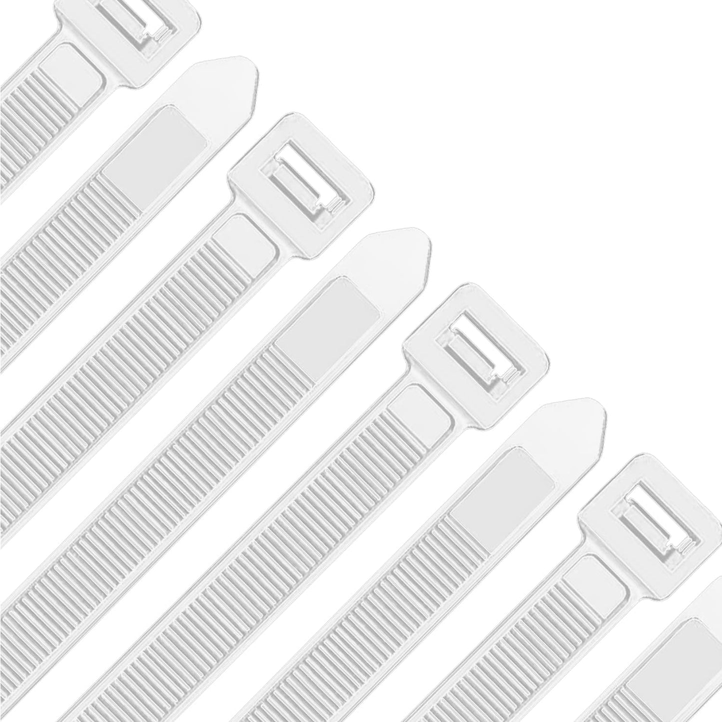 100 Pack of 12 Inch Heavy Duty Black Zip Ties - Durable Cable Management Solution with 120 Lbs Tensile Strength