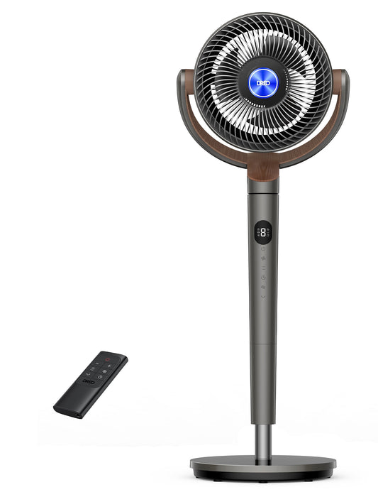 Ultimate Quiet Pedestal Fan with 8 Speeds and 3 Modes - 120° Oscillation, Remote Control, and Adjustable Height for Maximum Comfort
