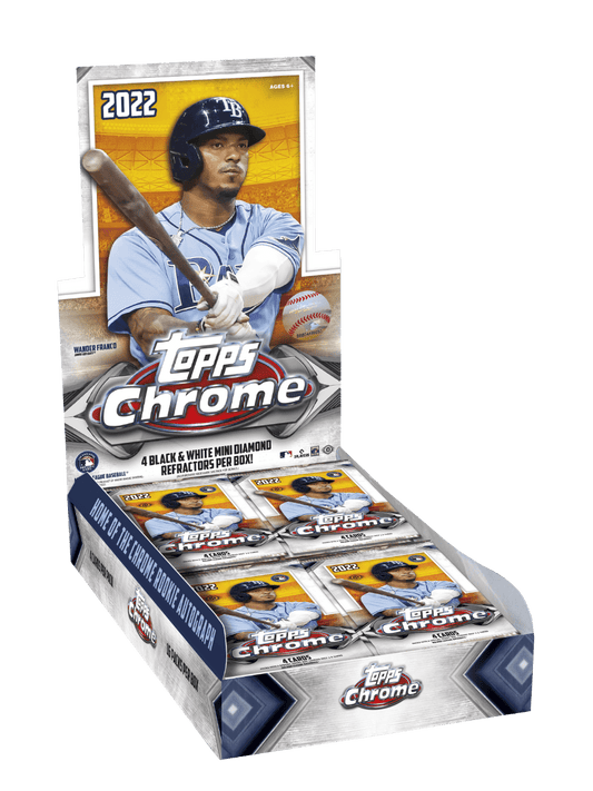 Unleash Your Inner Collector with the MLB 2022 Chrome Sonic Baseball Trading Card HOBBY LITE Box - 16 Packs of Excitement!