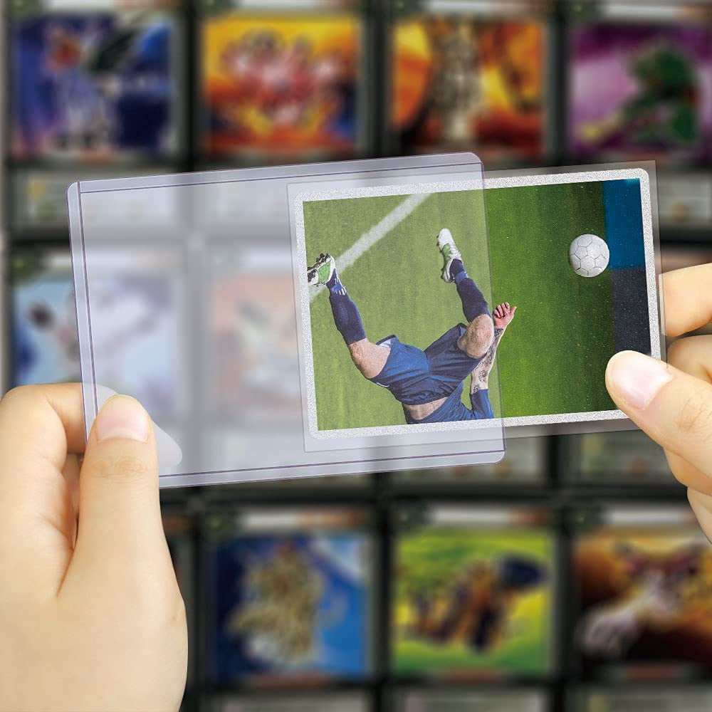 Ultimate 250 PCS Toploaders and Card Sleeves Set for Trading Cards - Perfect Protection for Baseball, MTG, TCG, and More!