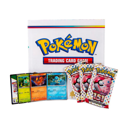 Unleash Your Pokemon Adventure with the Scarlet & Violet 3.5 151 Poster Collection Box - Includes 3 Booster Packs and Exclusive Foil Promo Cards!