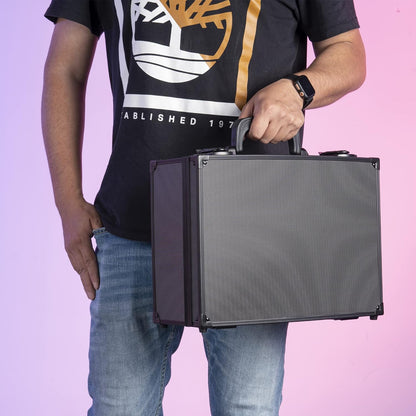 Premium Toploaders Storage Box - Durable Hard Case for 3" x 4" 35Pt Rigid Card Holders, Ideal for Trading and Sports Cards
