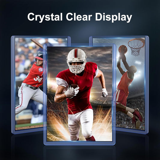 Ultimate 200 Card Sleeves & Top Loaders Set – 100 Premium Hard Plastic Protectors + 100 Clear Sleeves for Superior Card Protection!