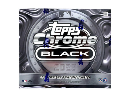 Unleash the Excitement with the 2025 Chrome Black Baseball Hobby Box - One Autograph & Two Refractor Parallels Inside!