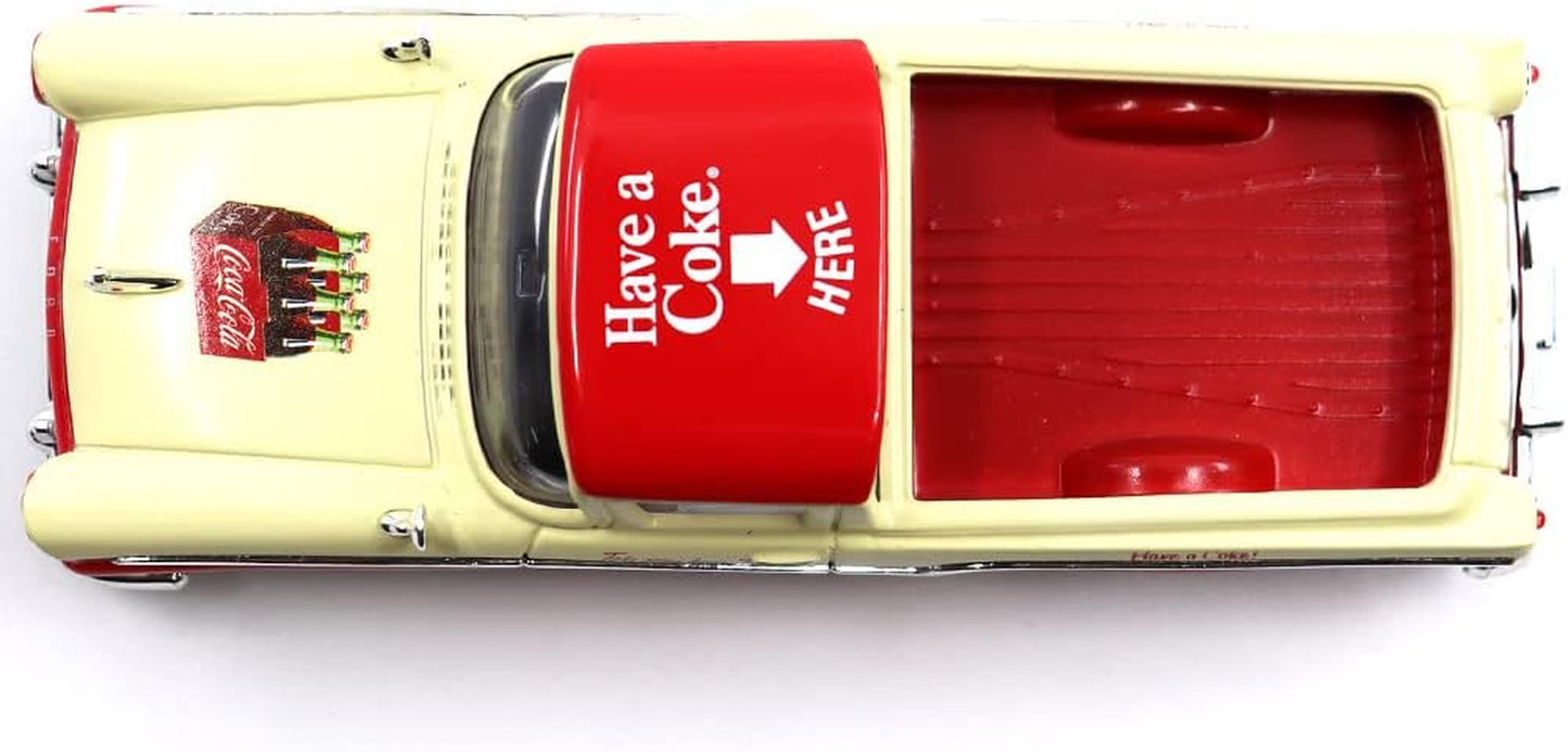 Coca-Cola 1957 Ford Ranchero Diecast Collectible - Authentic 1:43 Scale Model with Stunning Vintage Design