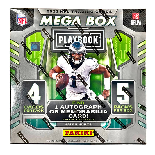 Unleash Your Inner Champion with the 2022 Playbook NFL Football Trading Cards Mega Box – Limited Edition!