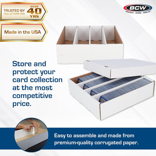 Ultimate Monster Box - 1Ct Trading Card Storage Solution | Holds Up to 3200 Cards for Sports & Gaming Collectors